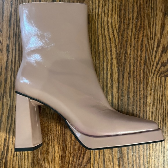 NWOT Jefferey Campbell Maximal-Lo Boots in Pink, Size 8 - Picture 5 of 12